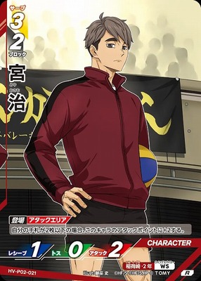 HAIKYUU!! HV-P02-021 RARE