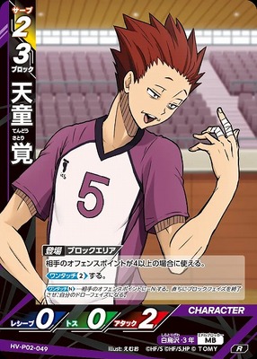 HAIKYUU!! HV-P02-049 RARE
