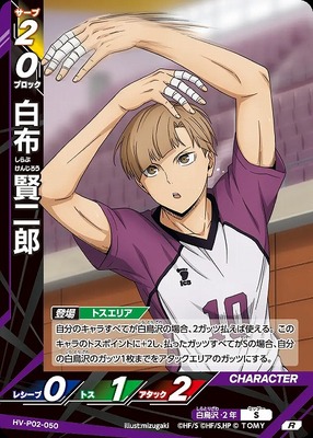 HAIKYUU!! HV-P02-050 RARE