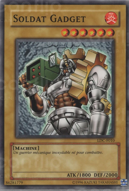 YGO [FR] LDC-F010 SOLDAT GADGET (COMMUNE)