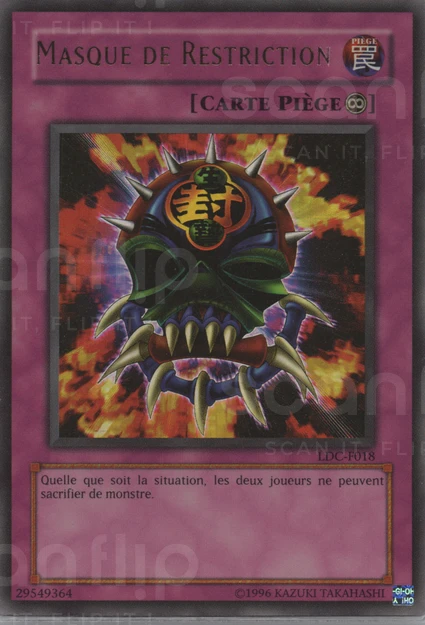 YGO [FR] LDC-F018 MASQUE DE RESTRICTION (ULTRA RARE)