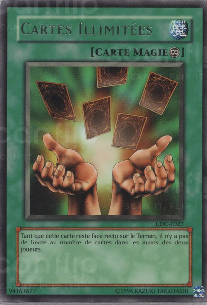YGO [FR] LDC-F027 CARTES ILLIMITEES (RARE)