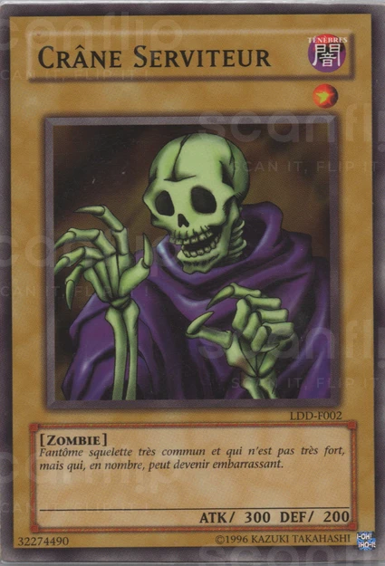 YGO [FR] LDD-F002 (ED1) CRANE SERVITEUR (COMMUNE)