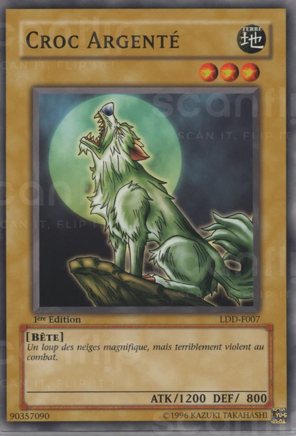 YGO [FR] LDD-F007 CROC ARGENTE (COMMUNE)