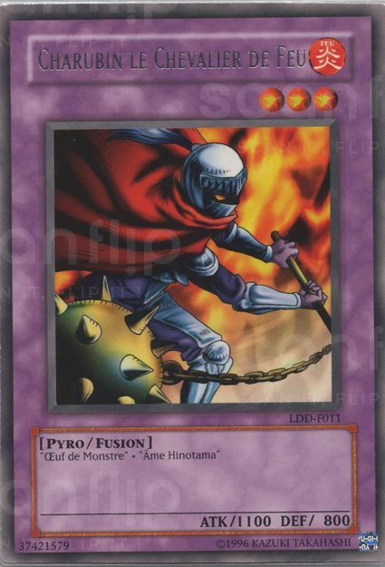 YGO [FR] LDD-F011 (ED1) CHARUBIN LE CHEVALIER DE FEU (RARE)