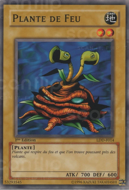 YGO [FR] LDD-F014 (ED1) PLANTE DE FEU (COMMUNE)
