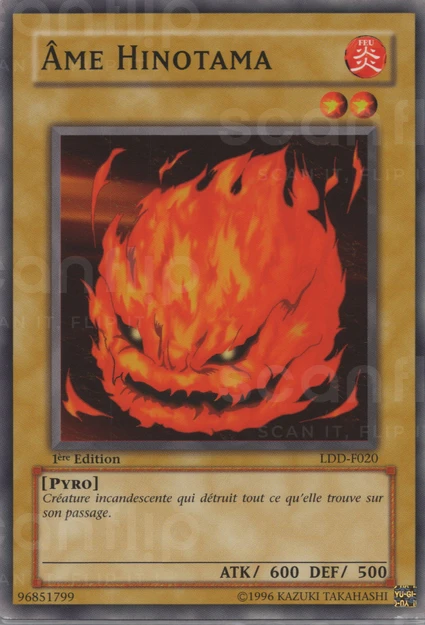 YGO [FR] LDD-F020 (ED1) &Acirc;ME HINOTAMA (COMMUNE)