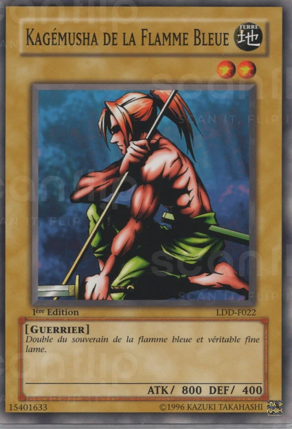 YGO [FR] LDD-F022 (ED1) KAGEMUSHA DE LA FLAMME BLEUE (COMMUNE)