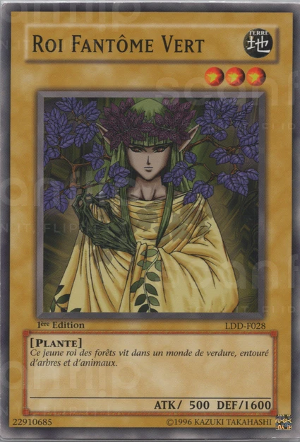 YGO [FR] LDD-F028 (ED1) ROI FANTOME VERT (COMMUNE)