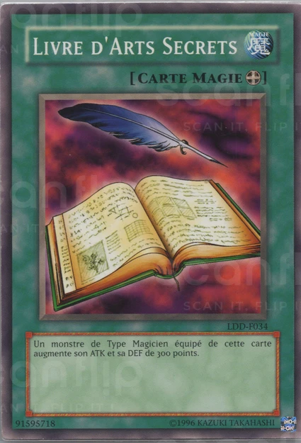 YGO [FR] LDD-F034 (ED1) LIVRE D'ARTS SECRETS (COMMUNE)