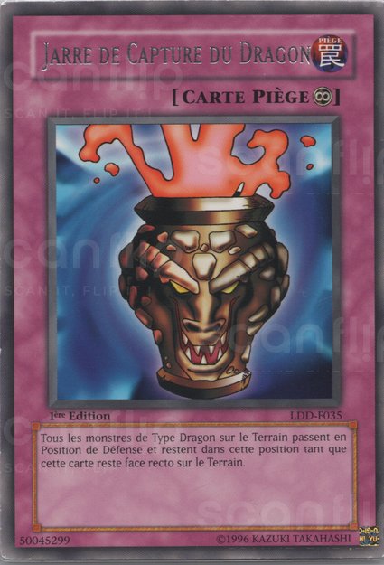 YGO [FR] LDD-F035 JARRE DE CAPTURE DU DRAGON (RARE)
