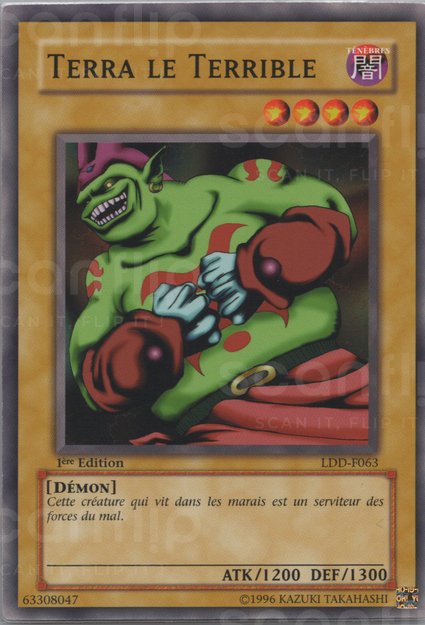 YGO [FR] LDD-F063 TERRA LE TERRIBLE (COMMUNE)