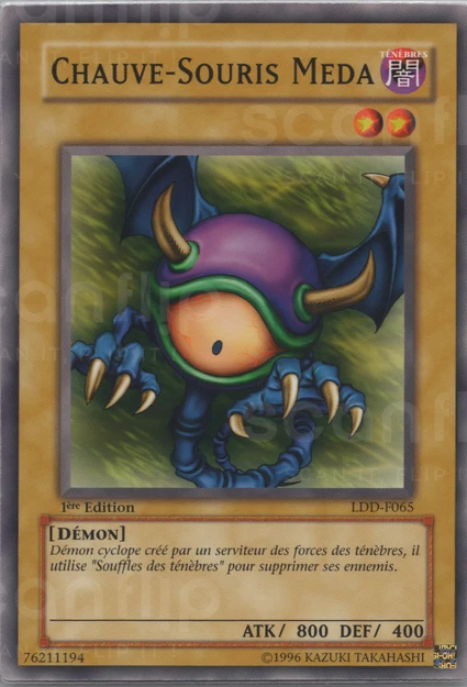 YGO [FR] LDD-F065 (ED1) CHAUVE-SOURIS MEDA (COMMUNE)