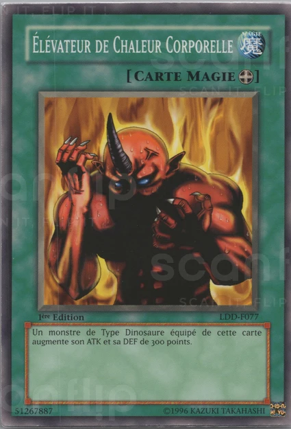 YGO [FR] LDD-F077 (ED1) &Eacute;LEVATEUR DE CHALEUR CORPORELLE (COMMUNE)
