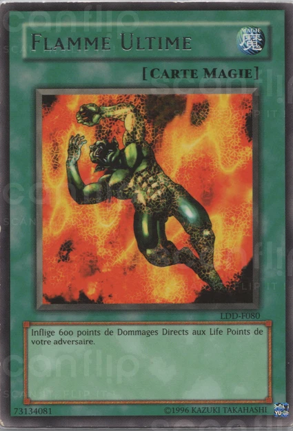 YGO [FR] LDD-F080 (ED1) FLAMME ULTIME (RARE)