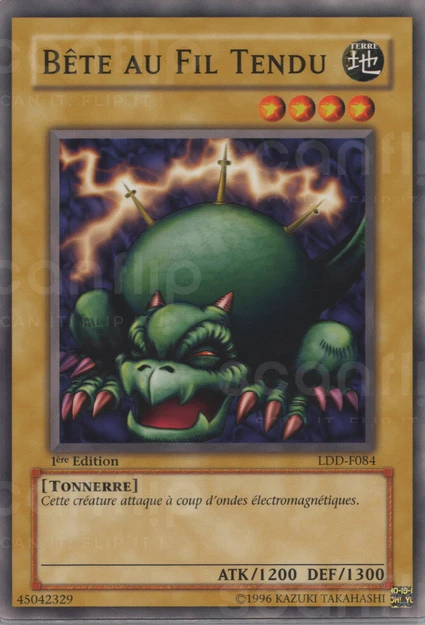 YGO [FR] LDD-F084 (ED1) BETE AU FIL TENDU (COMMUNE)