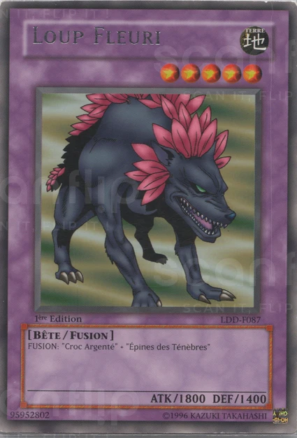 YGO [FR] LDD-F087 (ED1) LOUP FLEURI (RARE)
