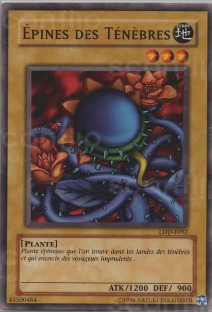 YGO [FR] LDD-F092 (ED1) &Eacute;PINES DES TENEBRES (COMMUNE)
