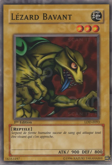 YGO [FR] LDD-F093 (ED1) LEZARD BAVANT (COMMUNE)