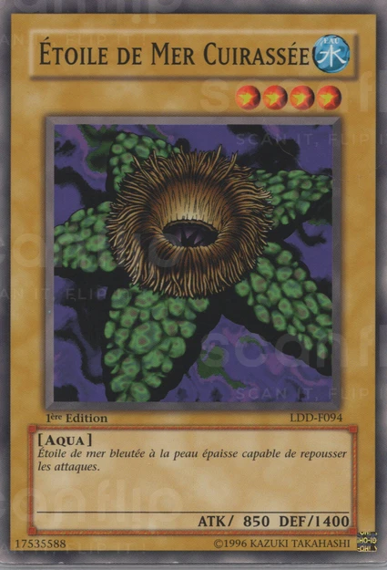 YGO [FR] LDD-F094 (ED1) &Eacute;TOILE DE MER CUIRASSEE (COMMUNE)