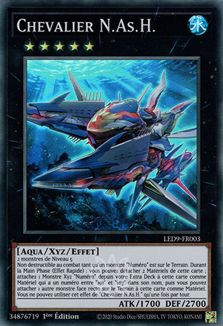 YGO [FR] LED9-FR003 CHEVALIER N.AS.H. (SUPER RARE)