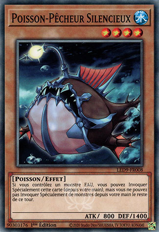 YGO [FR] LED9-FR008 POISSON-PECHEUR SILENCIEUX (COMMUNE)