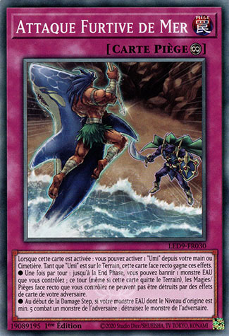 YGO [FR] LED9-FR030 ATTAQUE FURTIVE DE MER (COMMUNE)