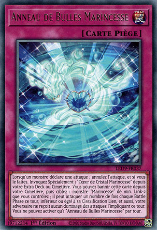 YGO [FR] LED9-FR037 ANNEAU DE BULLES MARINCESSE (RARE)