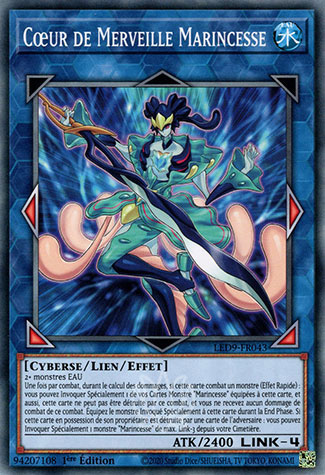 YGO [FR] LED9-FR043 C&OElig;UR DE MERVEILLE MARINCESSE (COMMUNE)