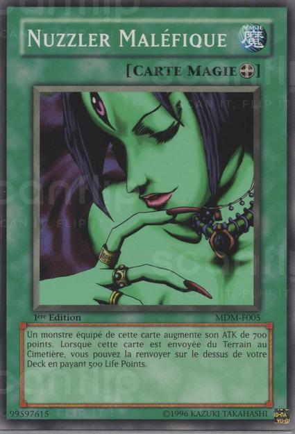 YGO [FR] MDM-F005 (ED1) NUZZLER MALEFIQUE (COMMUNE)