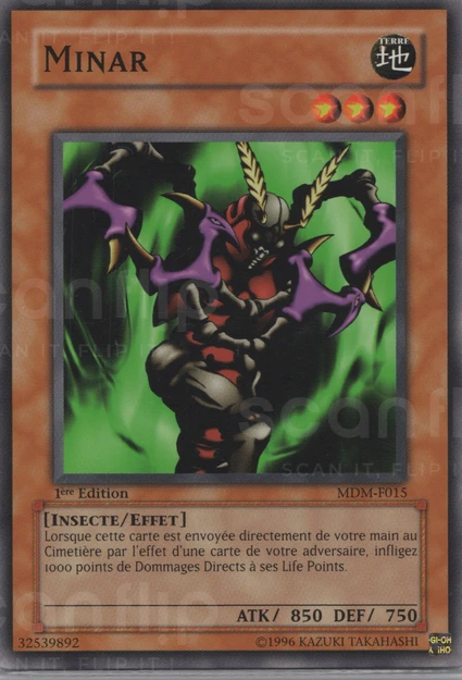YGO [FR] MDM-F015 MINAR (COMMUNE)