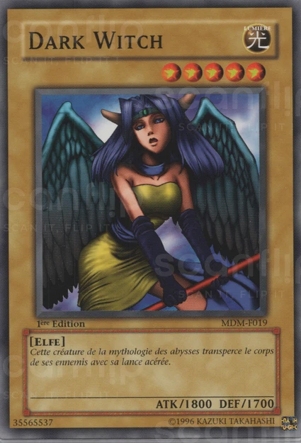 YGO [FR] MDM-F019 DARK WITCH (COMMUNE)