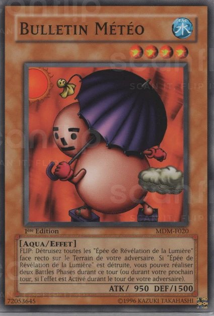 YGO [FR] MDM-F020 BULLETIN METEO (COMMUNE)