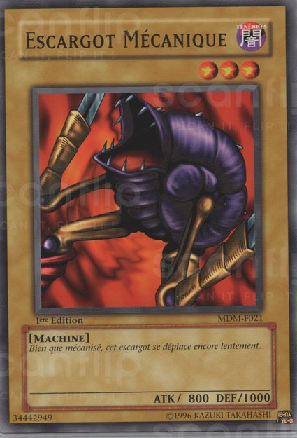 YGO [FR] MDM-F021 ESCARGOT MECANIQUE (COMMUNE)