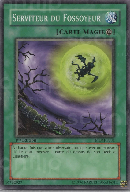YGO [FR] MDM-F031 SERVITEUR DES PROTECTEURS DU TOMBEAU (COMMUNE)