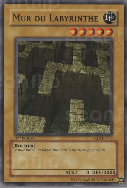 YGO [FR] MDM-F055 MUR DU LABYRINTHE (COMMUNE)