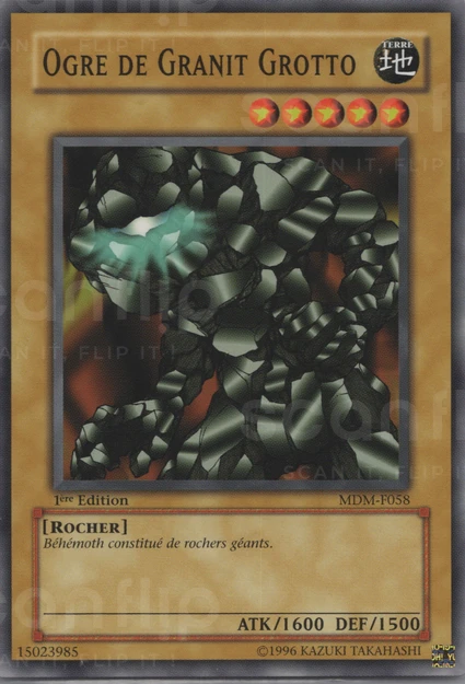 YGO [FR] MDM-F058 OGRE DE GRANIT GROTTO (COMMUNE)