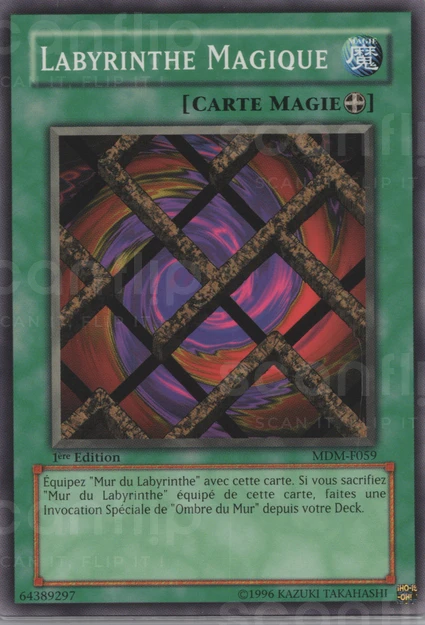 YGO [FR] MDM-F059 LABYRINTHE MAGIQUE (COMMUNE)