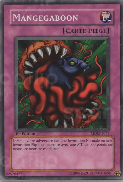 YGO [FR] MDM-F065 (ED1) MANGEGABOON (COMMUNE)