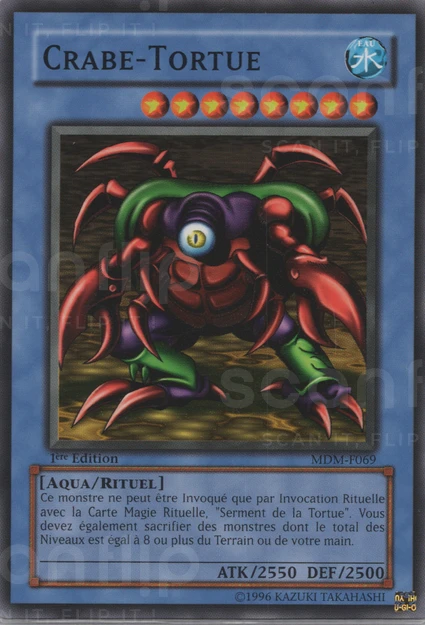 YGO [FR] MDM-F069 CRABE-TORTUE (COMMUNE)