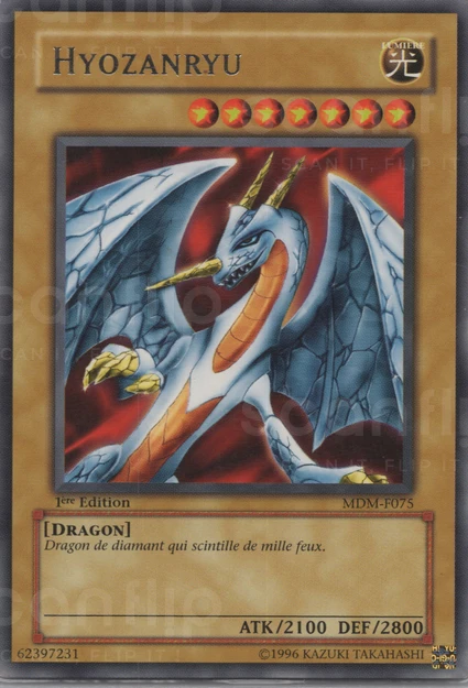 YGO [FR] MDM-F075 (ED1) HYOZANRYU (RARE)