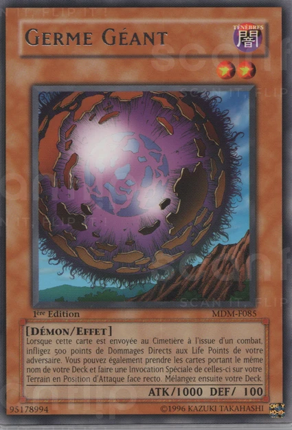 YGO [FR] MDM-F085 (ED1) GERME GEANT (RARE)