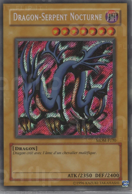 YGO [FR] MDM-F130 (ED1) DRAGON-SERPENT NOCTURNE (SECRETE RARE)