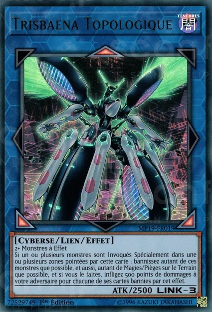 YGO [FR] MP19-FR019 TRISBAENA TOPOLOGIQUE (ULTRA RARE)