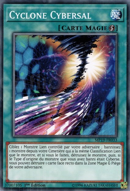YGO [FR] MP19-FR033 CYCLONE CYBERSAL (COMMUNE)