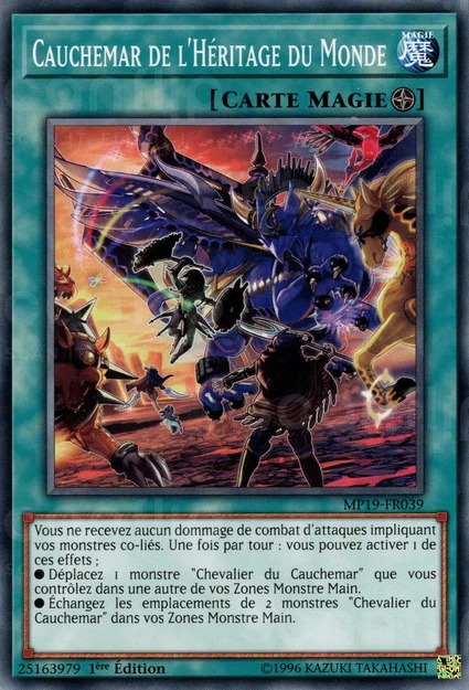 YGO [FR] MP19-FR039 CAUCHEMAR DE L'HERITAGE DU MONDE (COMMUNE)