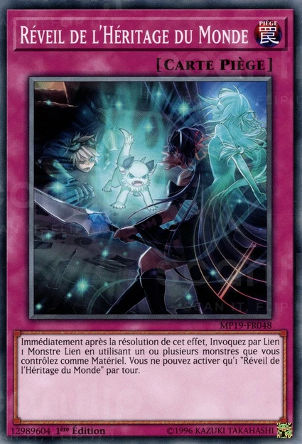 YGO [FR] MP19-FR048 REVEIL DE L'HERITAGE DU MONDE (COMMUNE)