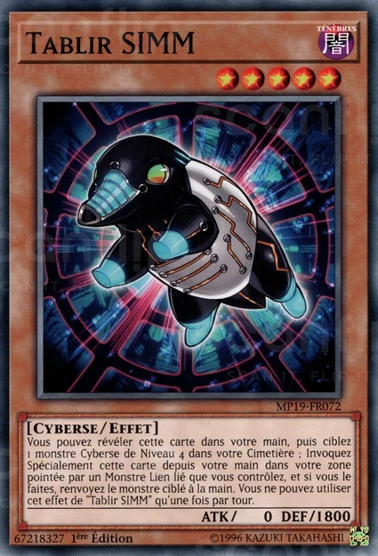 YGO [FR] MP19-FR072 TABLIR SIMM (COMMUNE)