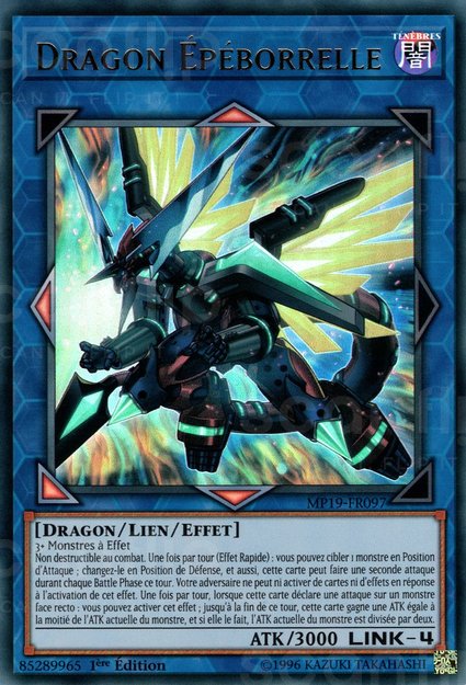 YGO [FR] MP19-FR097 DRAGON &Eacute;PEBORRELLE (ULTRA RARE)