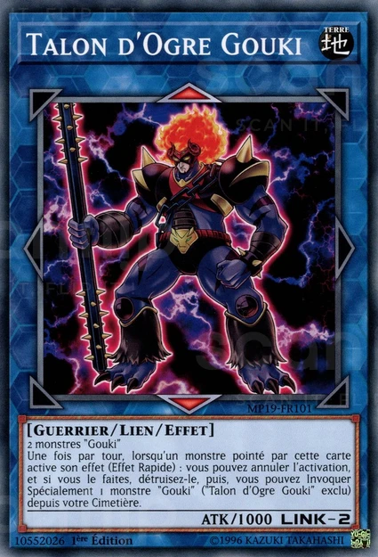 YGO [FR] MP19-FR101 TALON D'OGRE GOUKI (COMMUNE)